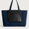 SHOPPER NYLON DAILY MARINEBLAUW